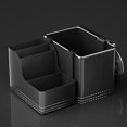 thumbnail image 5 of Multifunctional Car Armrest Storage Box, Water Cup Holder, Car Seat Organizer with Tissue Storage, Foldable Cup, Adjustable Velcro Strap, for Car SUV, 5 of 9