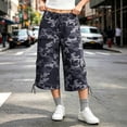 thumbnail image 2 of Women Y2K Cargo Jean Shorts Camo Cargo Shorts Y2k Baggy Long Jorts Low Rise Baggy Denim Shorts for Women (Grey L), 2 of 6