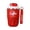 Red#003, variant on Coffee Vacuum Flask Portable Coffee Cup with Lid & Handle 12oz Stainless Steel Insulated Water Bottle Leakproof Silicone Grip for Travel Commute Gym