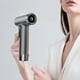 thumbnail image 1 of Secador de pelo Turbofan de secado rápido, secador de pelo eléctrico profesional, plumero de aire para mujeres, hombres, hogar, computadora portátil, Negro, 1 of 8