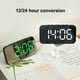 thumbnail image 2 of Reloj despertador LED Advancent 12H/24H Termómetro digital ajustable verde, 2 of 6