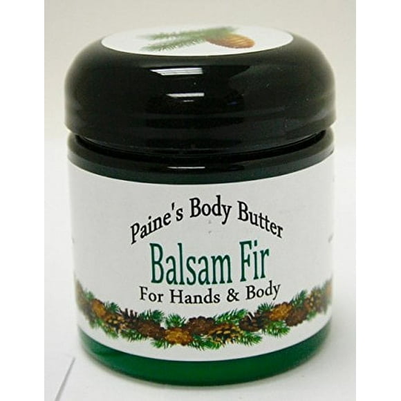 Balsam Fir Body Butter Paine'S Hands & Body 4 Oz With Sweet Almond Oil & Shea Butter