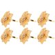 thumbnail image 1 of 6 Paquetes de Anillos de Servilletas, Anillos de Servilletas de  Hebillas para Decoraciones de Mesa, Bodas, Cenas, Fiestas, DecoracióN de Bricolaje,, 1 of 1