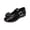 Black, variant on Willtoo Women's Dress Shoes Mary Jane Polka Dot Bow Ballet Flats Adjustable Buckle Strap Round Toe Non Slip Flat Shoes Party Wedding School Shoes