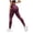 Wine, variant on OYXSER Compression Leggings for Women, High Waisted Yoga Pants, Full Length Stretchy Tummy Control Athletic Pants, S-5XL