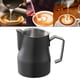 thumbnail image 3 of Jarra para espumar leche Jarra de acero inoxidable Accesorios para máquina de espresso Espresso 350ml Negro, 3 of 7