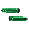 thumbnail image 3 of 2x Motorcycle Rear Footrests Rearset Footpeg M8 CNC Aluminum Directly Replace Accessories Universal Anti Skid Foot Peg Green, 3 of 8