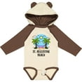 thumbnail image 3 of Inktastic Summer Vacation in St Augustine Beach Boys or Girls Long Sleeve Baby Bodysuit, 3 of 5