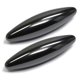 thumbnail image 1 of piezas de bolas magnéticas ovaladas negras de 43 mm, imanes de huevos de serpiente, serpiente de cascabel de hematita, huevo de serpiente de cascabel magnético elipsoide (pequeño)$ 8 piezas de huevos, 1 of 7