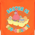 thumbnail image 3 of SpongeBob Squarepants - Easter Is Egg - Men's Crew Neck Fleece Pullover, 3 of 7