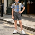 thumbnail image 7 of LvhaoGJOB Little Kids Boys 2-Piece Outfit Set - Multi-Pocket, 7 of 7
