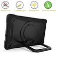 thumbnail image 4 of For Samsung Galaxy Tab A10.1  T510 Contrast Color Shockproof Robot Silicone + PC Case with Holder, 4 of 8