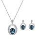 thumbnail image 2 of Fashion Pendant Necklace Earring Set Women Wedding Party Jewelry Set Gift---Product code 49754, 2 of 2