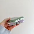 thumbnail image 5 of Compatible with iPhone 13 Pro Max Candy Color Case Glossy Big Eyes Cute Funny Thin Slim Soft Lens Protection Aesthetic Shockproof Protective Cover for Women Girls Purple, 5 of 11