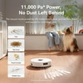 thumbnail image 2 of Restored NARWAL Freo X10 Pro Robot Vacuum and Mop Combo, 11,000Pa Suction, DualFlow Tangle-Free System, MopExtend Edge Cleaning, Self-Emptying, Auto Mop Wash & Dry, LiDAR Navigation, 2 of 8