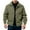 Army Green, variant on Men's New Casual Fashionable Comfortable Notch Collar Thin-Style Jacket, Army Green, Size L