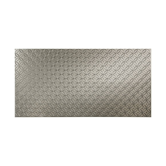 FASÄDE Easy Installation Rings Galvanized Steel Wall Panel (4' x 8' Panel)