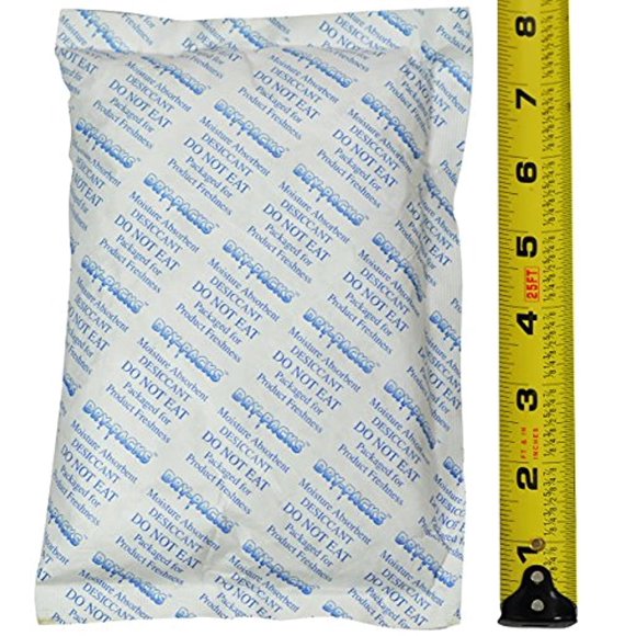 Dry-Packs 448 Gram (1LB) Silica Gel Desiccant Packet 8" x 5" Brand!