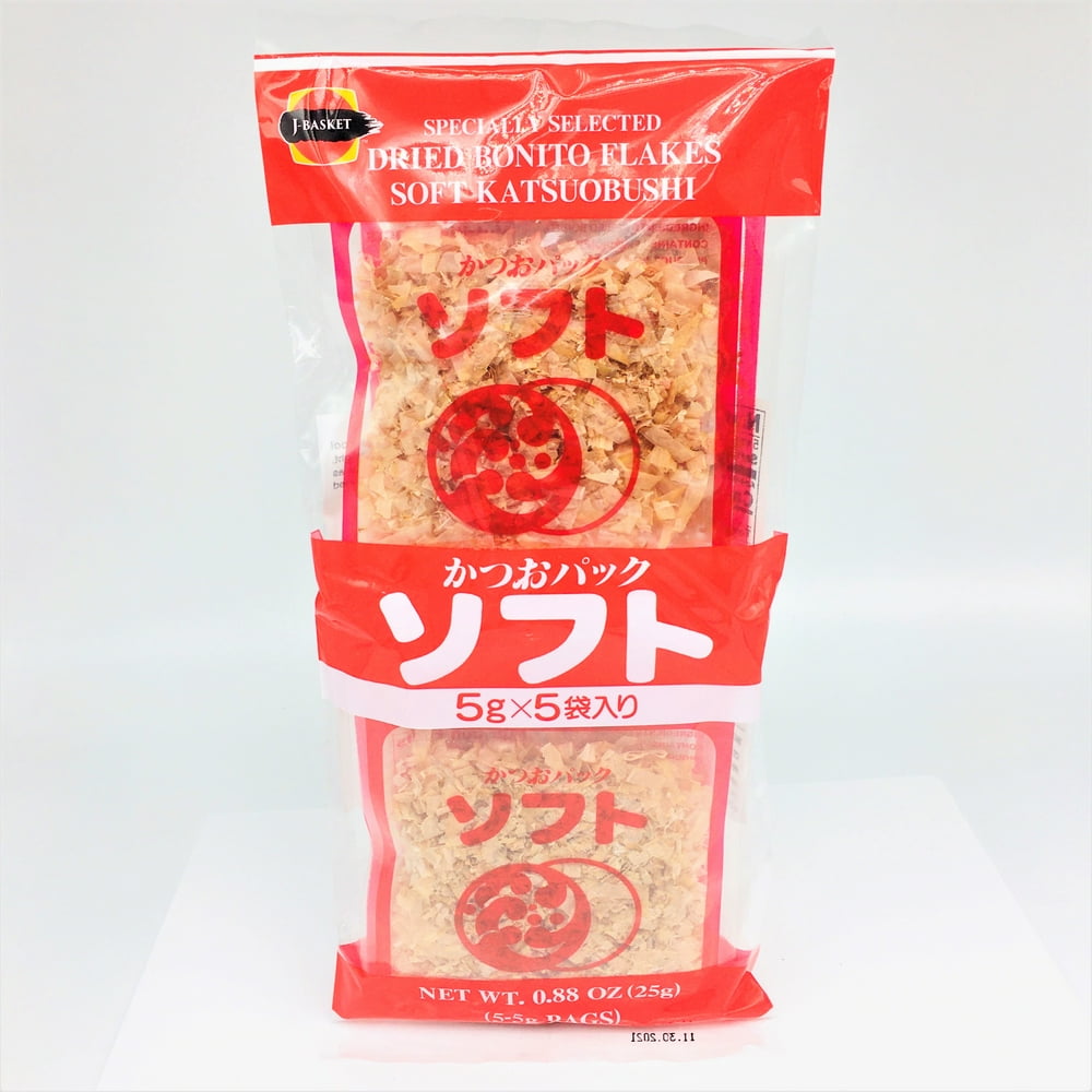 Japanese Dried Bonito Flakes Soft Katsuobushi 5gx5bags (25g ) Walmart