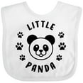 thumbnail image 3 of Inktastic Little Panda Boys or Girls Baby Bib, 3 of 4