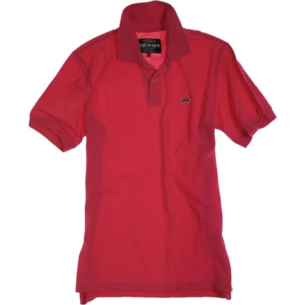 Ecko Unltd. Polo de rugby de color sólido Wallburner para hombre, rosa, grande