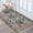 Brown/Navy, variant on Small Area Rug 2x3 Ft Rugs for Entryway Washable Boho Entry Rug Non Slip Door Mat Indoor Entrance Brown Faux Wool Vintage Printed Kitchen Rug Throw Rugs for Entrance Kitchen Bathroom