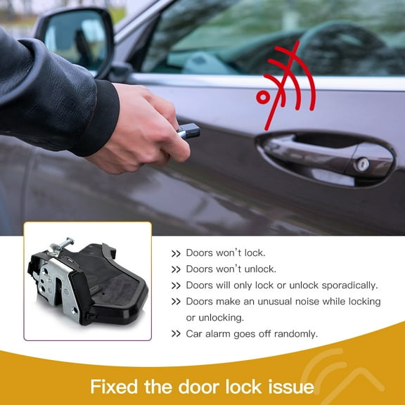 SCITOO Power Door Lock Actuators Rear Left Door Latch Replacement Fits for 2002 2003 2004 2005 2006 for TOYOTA CAMRY 2005 2006 2007 2008 for TOYOTA COROLLA 69060AA040