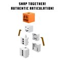 thumbnail image 3 of Minecraft Figurine Snow Golem à assembler Coffret de construction de figurine, 3 of 7