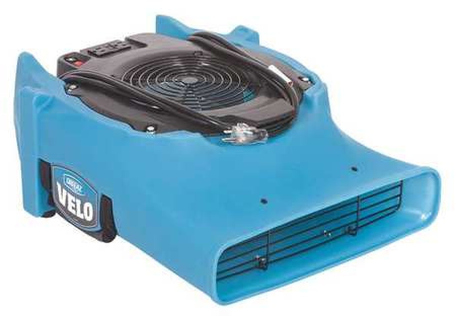 DRIEAZ F504 Carpet/Floor Dryer,115V,885 cfm,Blue