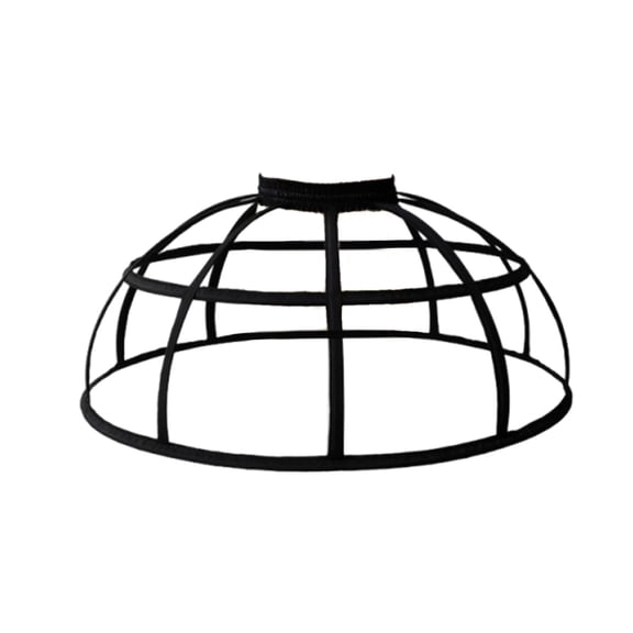 Cage Hoop Skirt Petticoat Underskirt Pannier Metal Frame Adjustable Size for Women Cosplay Party Stage