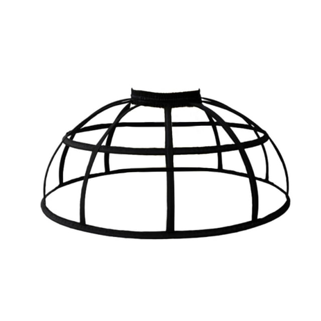 TISHITA Jupon Robe Demi-Jupon Crinoline Portable pour Bal Danse Noir