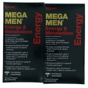 GNC Mega Men Energy and Metabolism Multivitamins - 180 Count