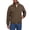 Brown, variant on Men’s Softshell Bomber Jacket, 4-Way Stretch, Regular Fit, Interior Zippered Pocket ( Black, Small)
