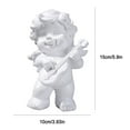 thumbnail image 4 of Desktop Decor,Baby Angel Resin Cherub Statue Garden Miniature Statue Cute Angel Sculpture Memorial Statue Gold White Cherub Sculpture, 4 of 8