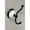 thumbnail image 2 of Kingston Brass BA1117MB Victorian Robe Hook, Matte Black, 2 of 3
