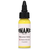 Dynamic Lemon Yellow Tattoo Ink - 1oz