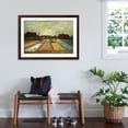 thumbnail image 3 of Art.com Flower Beds of Holland Art Print by Vincent van Gogh, Brown Frame Wall Art, 44" x 32", 3 of 5