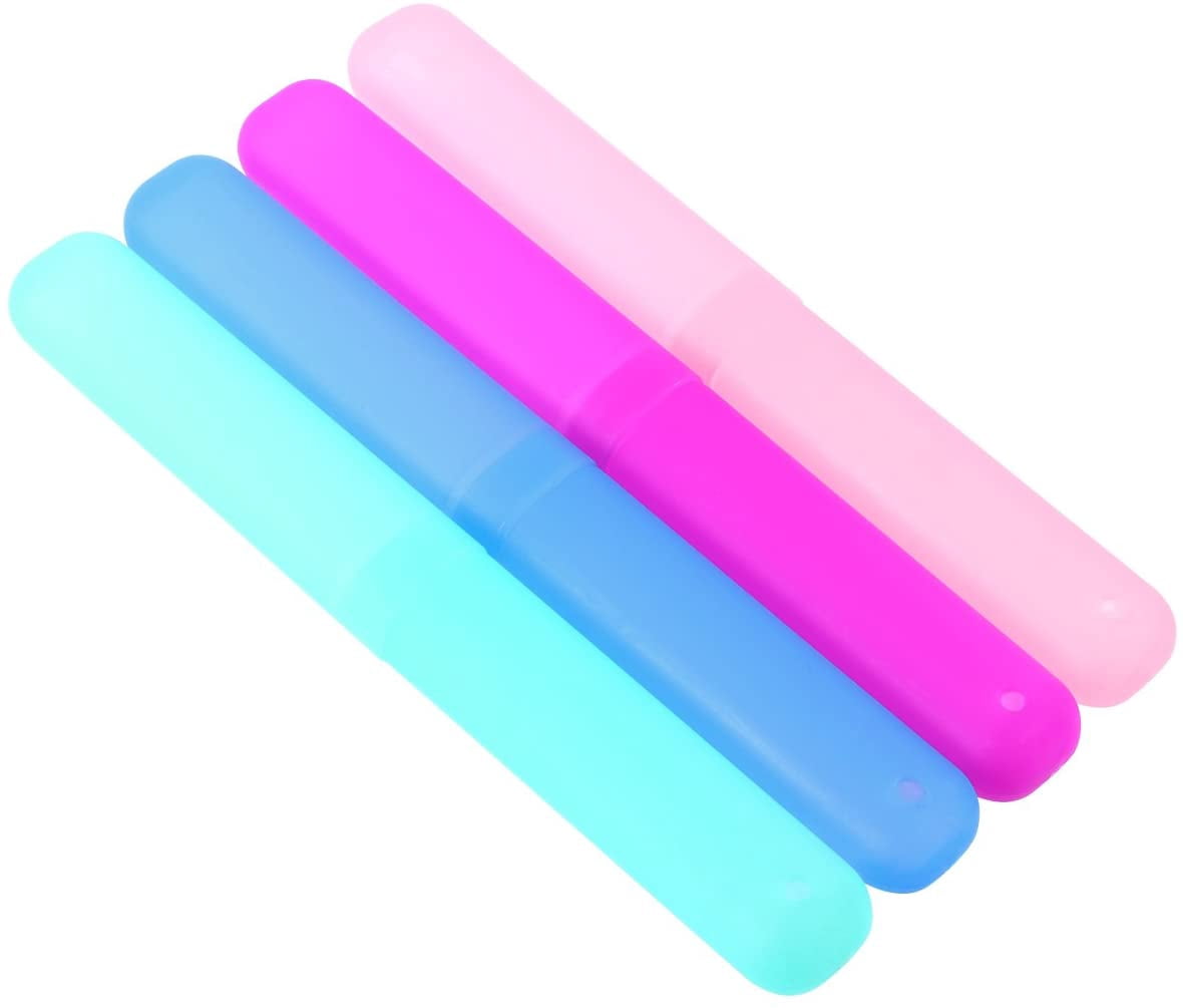 Tuche Portátil Para Cepillo Y Pasta De Dient Para Viaje Y Acampada, Caja De Almacenamiento Y