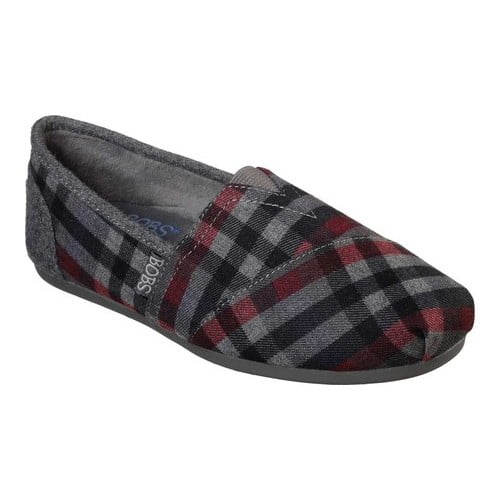 plaid bobs shoes