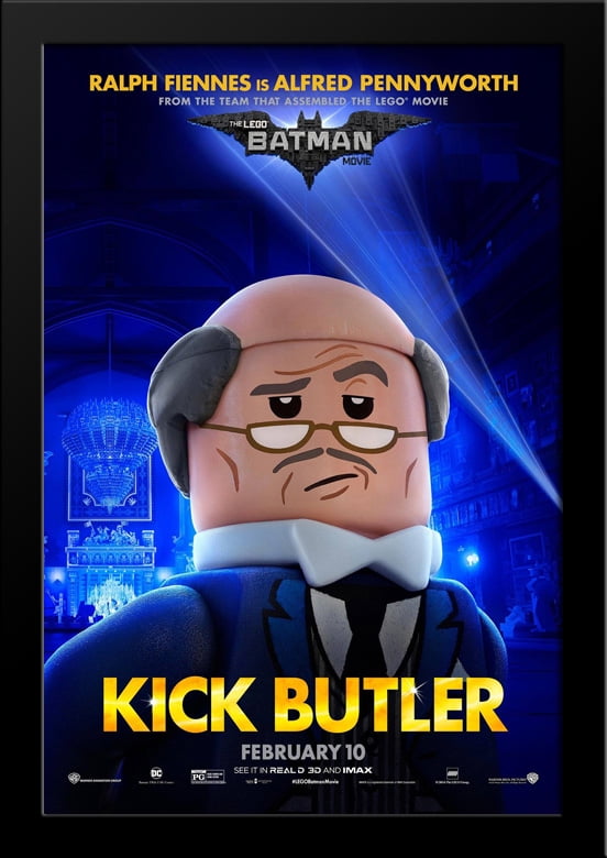 THE LEGO BATMAN MOVIE IMAX POSTER FILM ART A4 A3 PRINT CINEMA