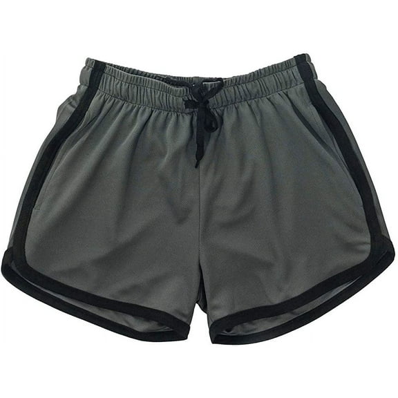 Mens Sport Shorts Solid Color Elastic Waist Short Pants Workout Gym Runing Quick Dry Shorts