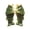 Green Fish, variant on Funny fish slippers for summer, creative non-slip fashionable salted fish slide sandals for men and women, suitable for outdoor wear and for parent-child use