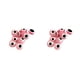 thumbnail image 2 of Sonducket 100 Pieces Oval Loose Beads Polished Charms Earring Spacer Hand Jewelry Bracelets Making Supply Bead Smooth Accessories Rosa claro diá. 6 mm * 4 mm de espesor 2Conjunto, 2 of 6
