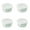 A*4, variant on 1PCS Plastic Food Storage Containers with Lids 500Ml, Leakproof Snap Lock Round Airtight Meal Prep Containers Lunch Box Containers for Soup, Leftover, Freezer/Dishwasher Safe, Bpa Free(Green)