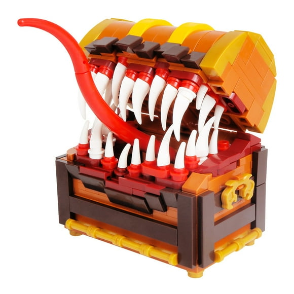 WGC Dragon and Dungeons Monster Treasure Box Creative Assembly Compatible with Lego Small Particle Building Block Toys [366PCS]