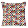 thumbnail image 2 of Multicolor Triangle Pillowcase/Cushion Cover Decorative Design Fashion Home Pillow 18X18Inch, 2 of 2