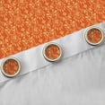 thumbnail image 4 of Feelyou Dream Catcher Curtains Pack of 2 (42x84 Each), Orange Damask Curtains Blackout, 4 of 6