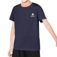 thumbnail image 3 of Jinhomg Kids Short Sleeve T-Shirts Quick Dry Mesh Breathable Sport Tee Summer Crew Neck Athletic Top for Big Boys Girls 2-18Y Back to School, 3 of 6