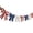 Red-a, variant on Kiddiway 4th of July Patriotic Bow Garland - Red White Blue Pre-Assembled Banner for Independence Day 250th Anniversary Mantel Fireplace Wall Hanging Decor Outdoor Party Supplies,White