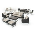 thumbnail image 1 of RST Brands Milo Espresso 18 Piece Estate Patio Conversation Set, 1 of 10